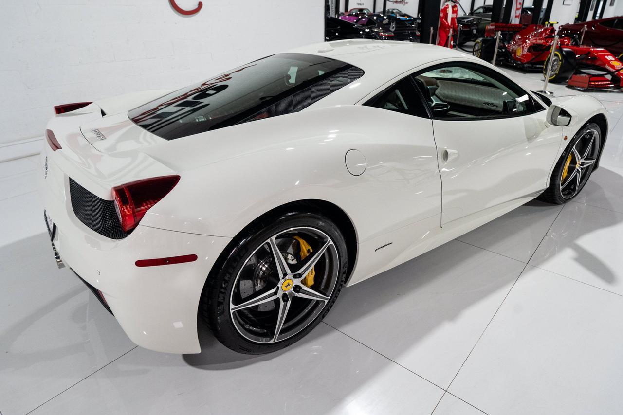 2014 Ferrari 458 Italia Bianco Avus paint, fully bespoke interior, JBL Professional audio system AND MUCH MORE!! Fort Lauderdale FL