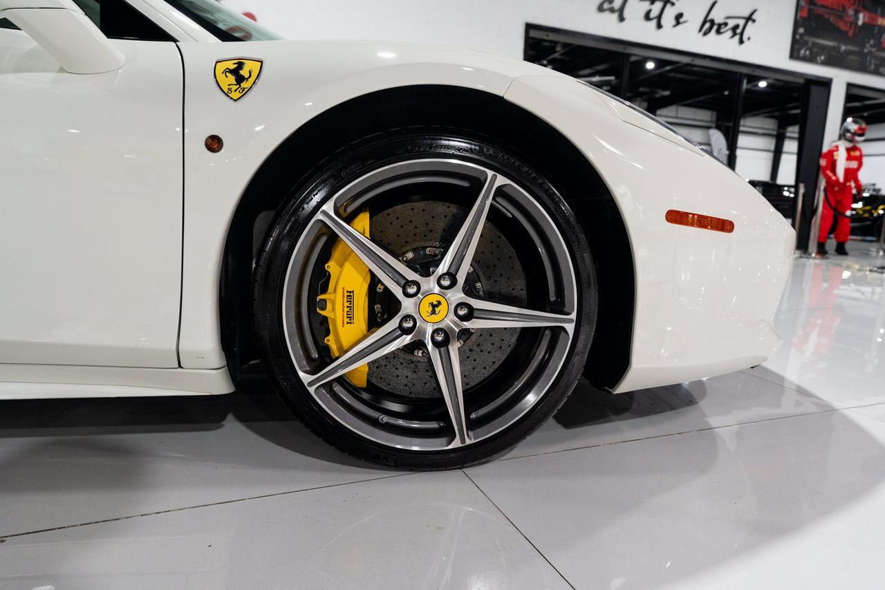 2014 Ferrari 458 Italia Bianco Avus paint, fully bespoke interior, JBL Professional audio system AND MUCH MORE!! Fort Lauderdale FL