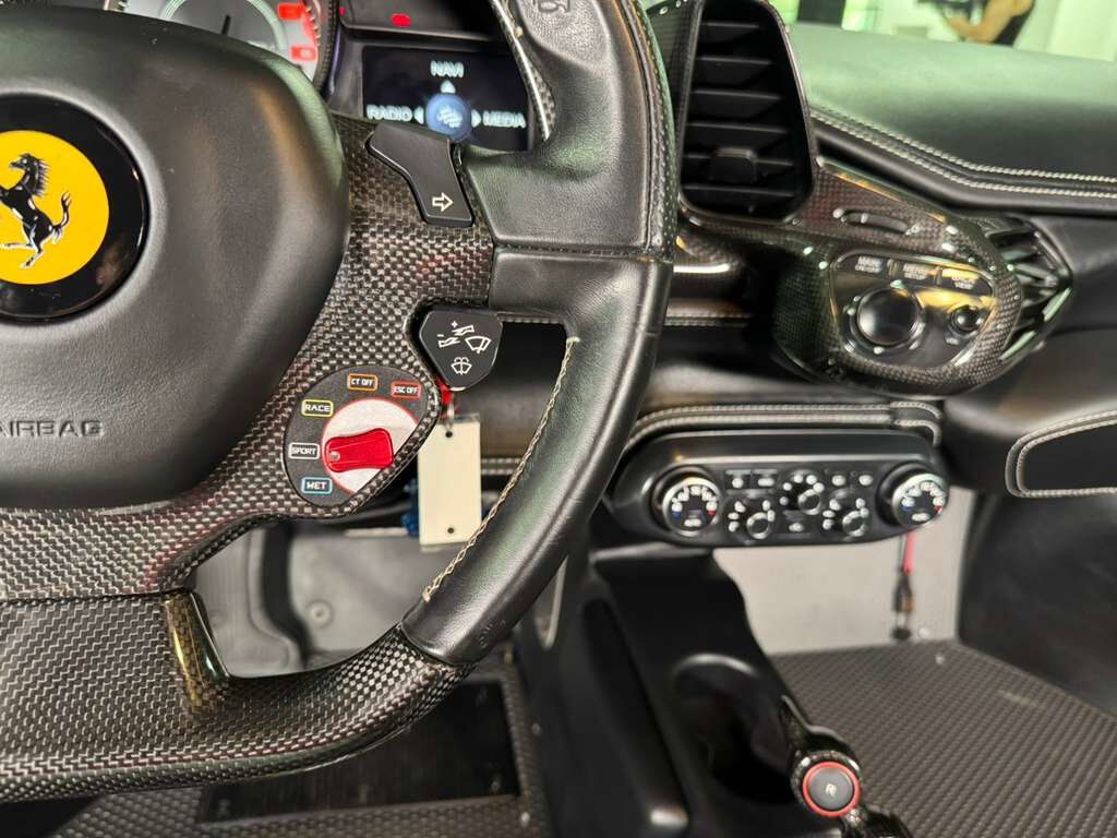 2014 Ferrari 458 Italia Speciale Bianco Avus paint, Nero interior, adaptive frontlight system, carbon galore AND MORE!! Fort Lauderdale FL