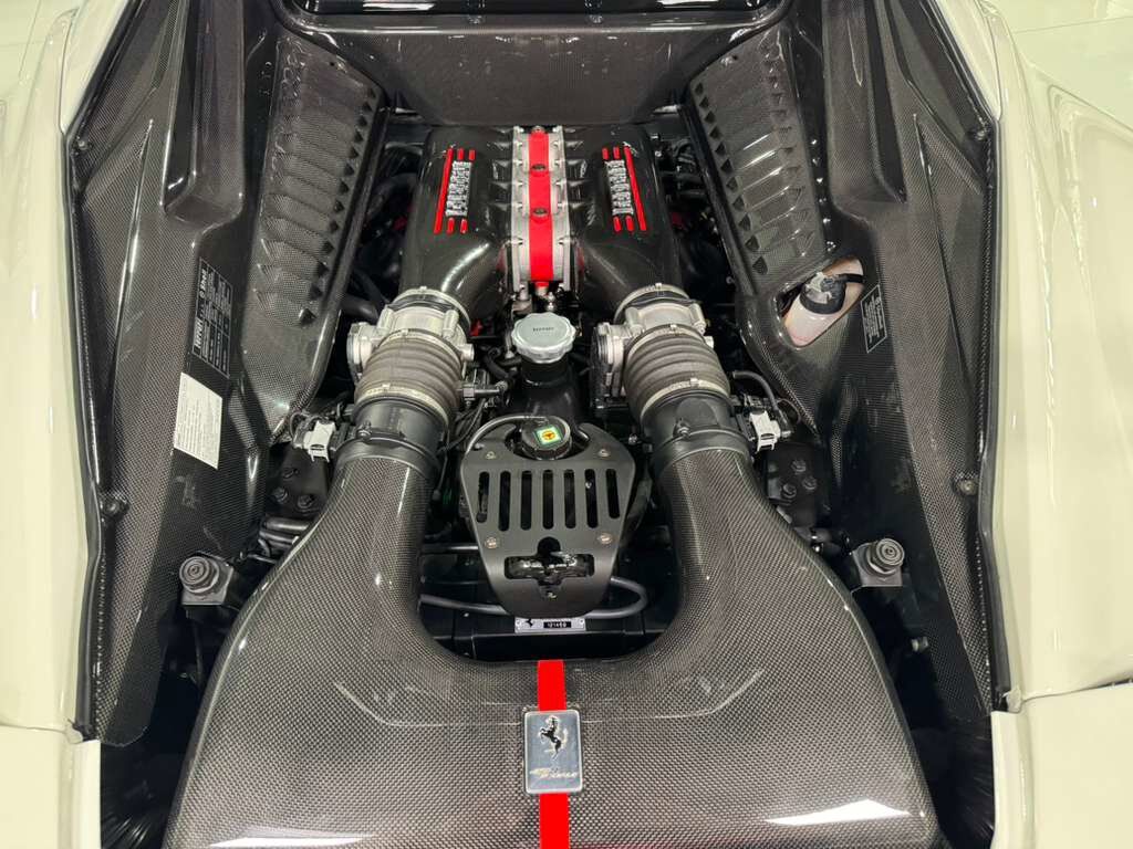 2014 Ferrari 458 Italia Speciale Bianco Avus paint, Nero interior, adaptive frontlight system, carbon galore AND MORE!! Fort Lauderdale FL