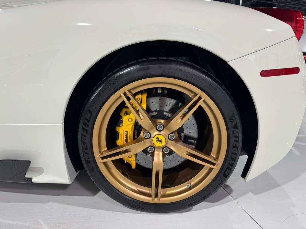 2014 Ferrari 458 Italia Speciale Bianco Avus paint, Nero interior, adaptive frontlight system, carbon galore AND MORE!! Fort Lauderdale FL