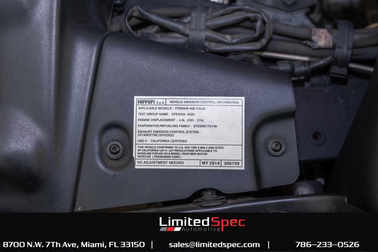2014 Ferrari 458 Spider Miami FL