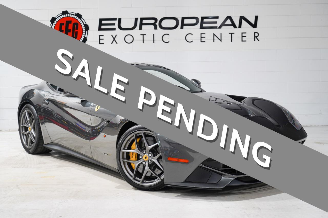 Gray 2014 Ferrari F12 Berlinetta Coupe Coupe Rear-Wheel Drive Manual