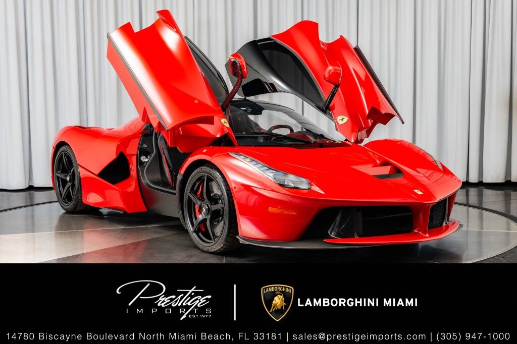 2014 Ferrari LaFerrari North Miami Beach FL 2014 Ferrari LaFerrari North Miami Beach FL