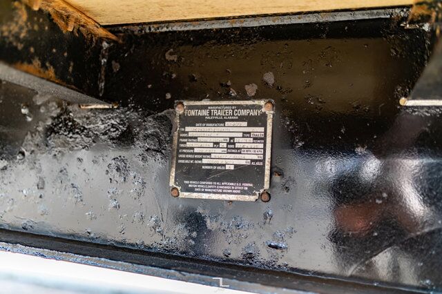 2014 Fontaine Tri-Axle Step Deck 53 Ft. Trailer Red Deer AB