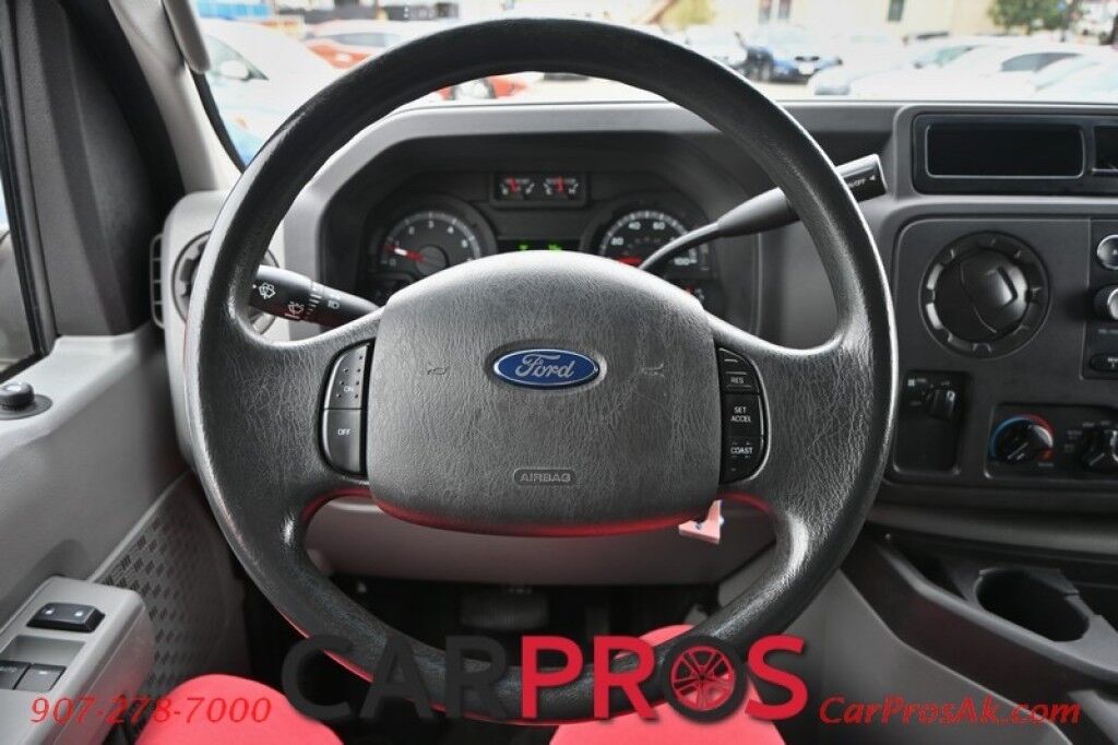 2014 Ford E-150 Econoline Cargo Van - Automatic - Cargo Shelves & Bins - Ladder Rack - Power Locks & Windows - Air Conditioning - Aux Input - Tow Pkg - 1 Owner Anchorage AK