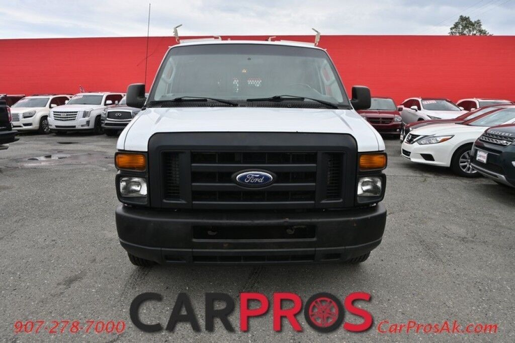 2014 Ford E-150 Econoline Cargo Van - Automatic - Cargo Shelves & Bins - Ladder Rack - Power Locks & Windows - Air Conditioning - Aux Input - Tow Pkg - 1 Owner