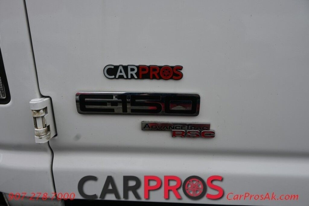 2014 Ford E-150 Econoline Cargo Van - Automatic - Cargo Shelves & Bins - Ladder Rack - Power Locks & Windows - Air Conditioning - Aux Input - Tow Pkg - 1 Owner Anchorage AK