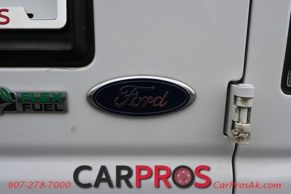 2014 Ford E-150 Econoline Cargo Van - Automatic - Cargo Shelves & Bins - Ladder Rack - Power Locks & Windows - Air Conditioning - Aux Input - Tow Pkg - 1 Owner Anchorage AK