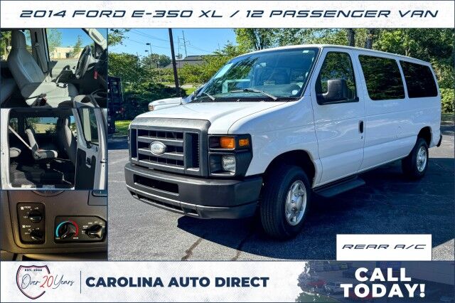 2014 Ford E-350 XL / 12 Passenger Van / Rear Air Conditioning!