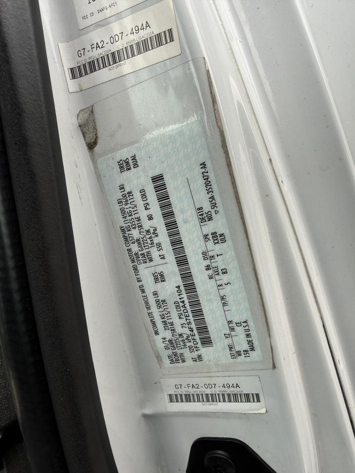 2014 Ford E-450 Passenger Bus w/ Wheelchair Lift 72k mi's Collinsville OK