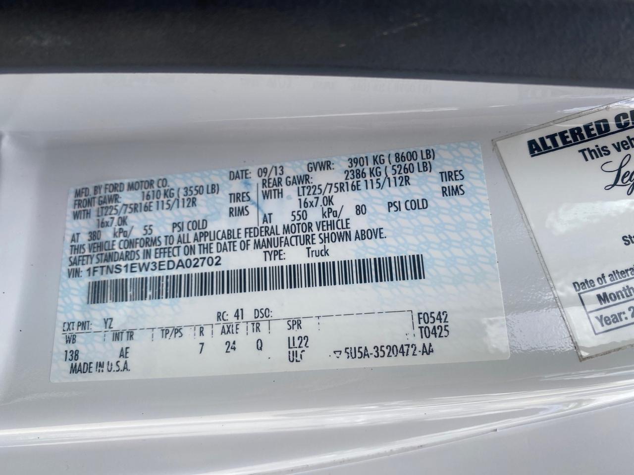 2014 Ford Econoline Cargo Van EXTENDED LOW MILES 6,380 1 OWNER Pompano Beach FL