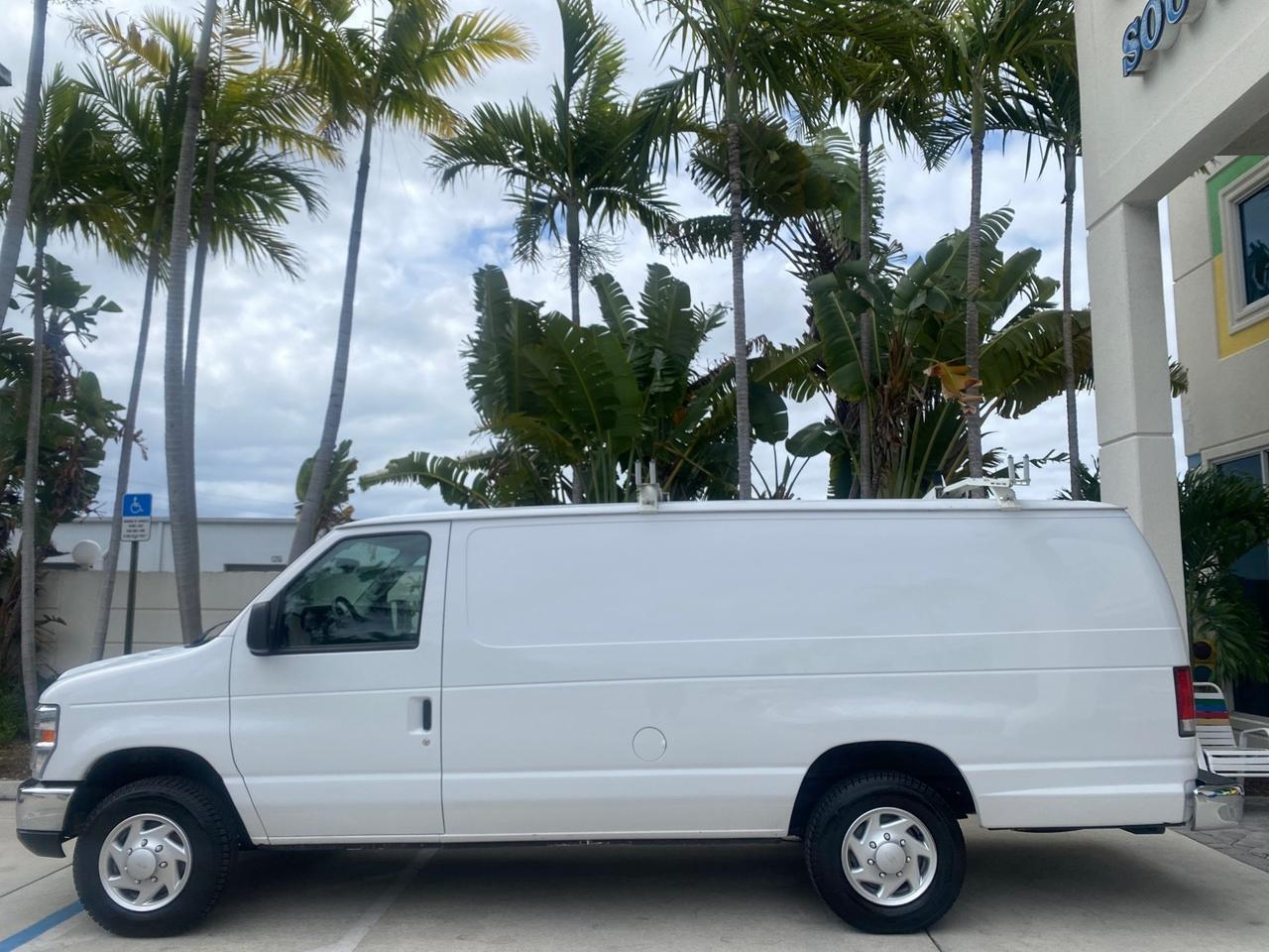 2014 Ford Econoline Cargo Van EXTENDED LOW MILES 6,380 1 OWNER Pompano Beach FL