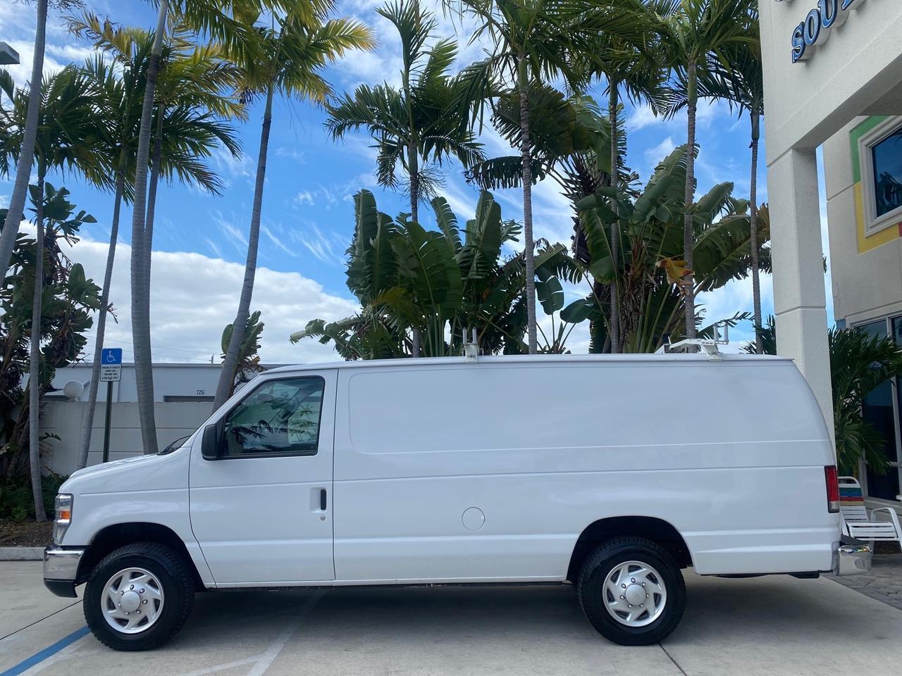 2014 Ford Econoline Cargo Van EXTENDED LOW MILES 6,380 1 OWNER Pompano Beach FL