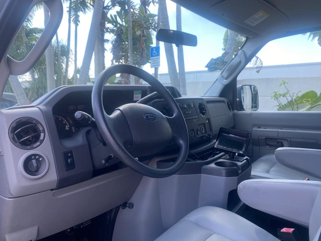 2014 Ford Econoline E 350 HI TOP HANDICAP VAN LOW MILES 34,875 1 OWNER Pompano Beach FL