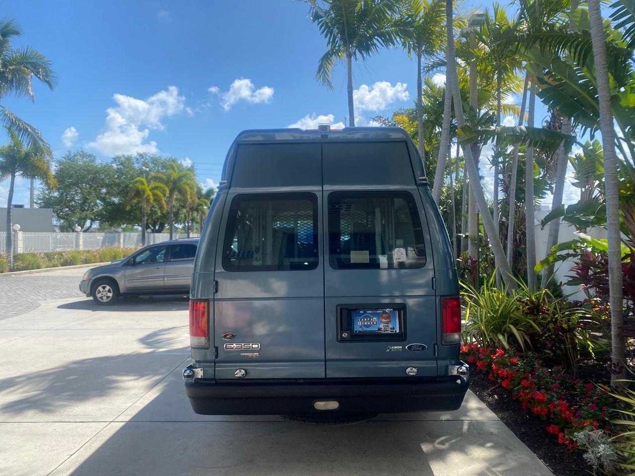 2014 Ford Econoline E 350 HI TOP HANDICAP VAN LOW MILES 34,875 1 OWNER Pompano Beach FL