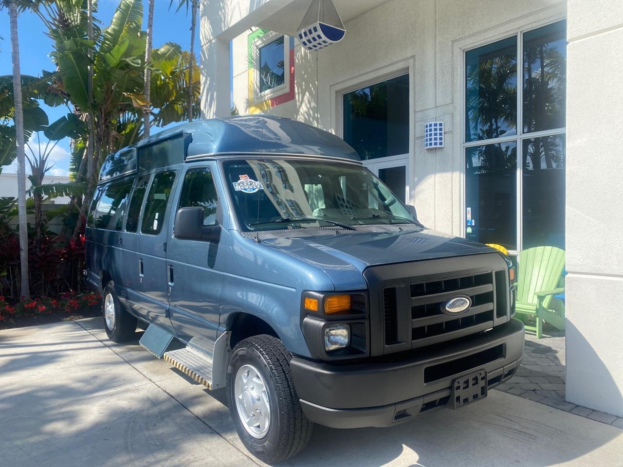 2014 Ford Econoline E 350 HI TOP HANDICAP VAN LOW MILES 34,875 1 OWNER