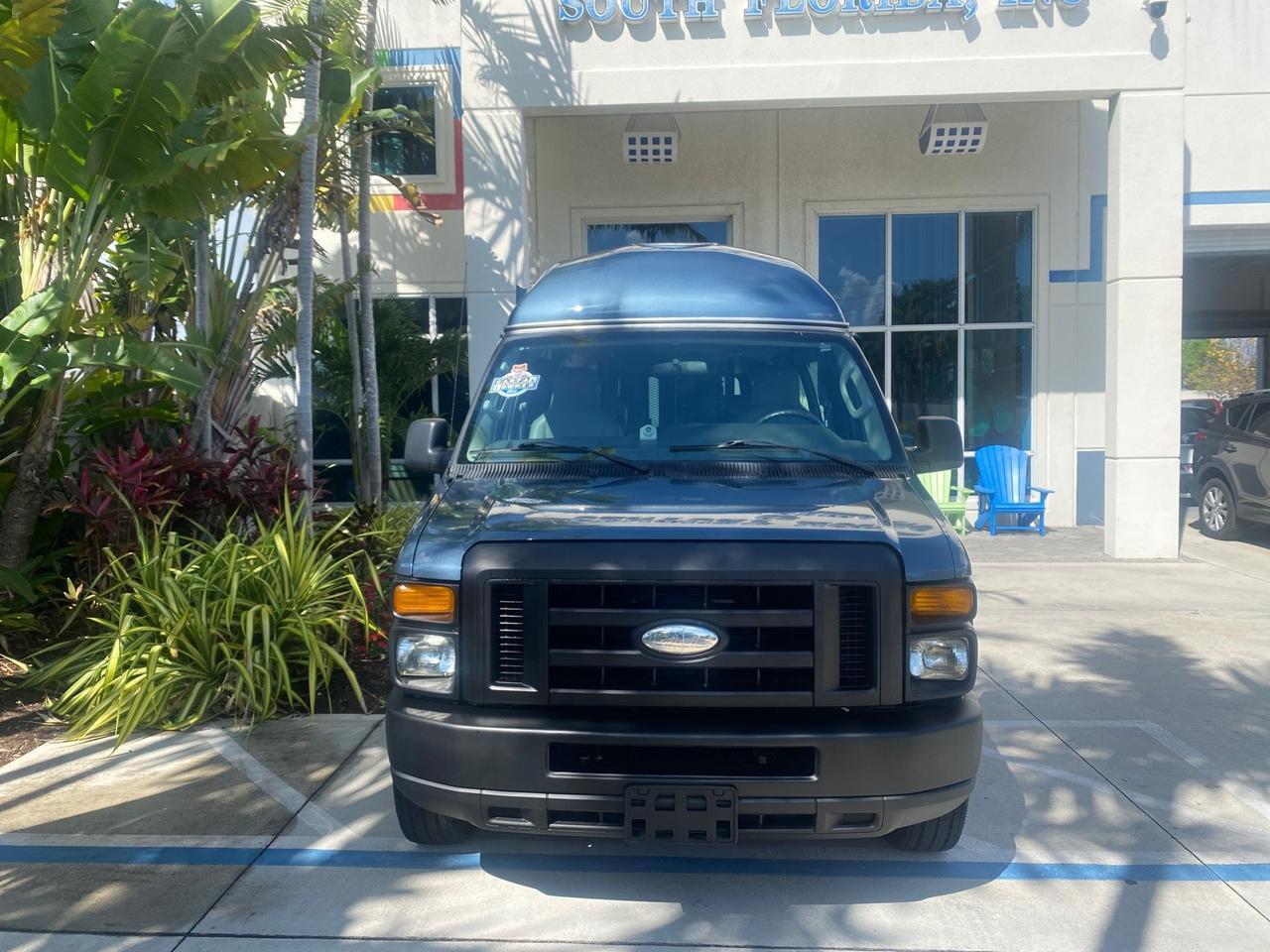 2014 Ford Econoline E 350 HI TOP HANDICAP VAN LOW MILES 34,875 1 OWNER Pompano Beach FL