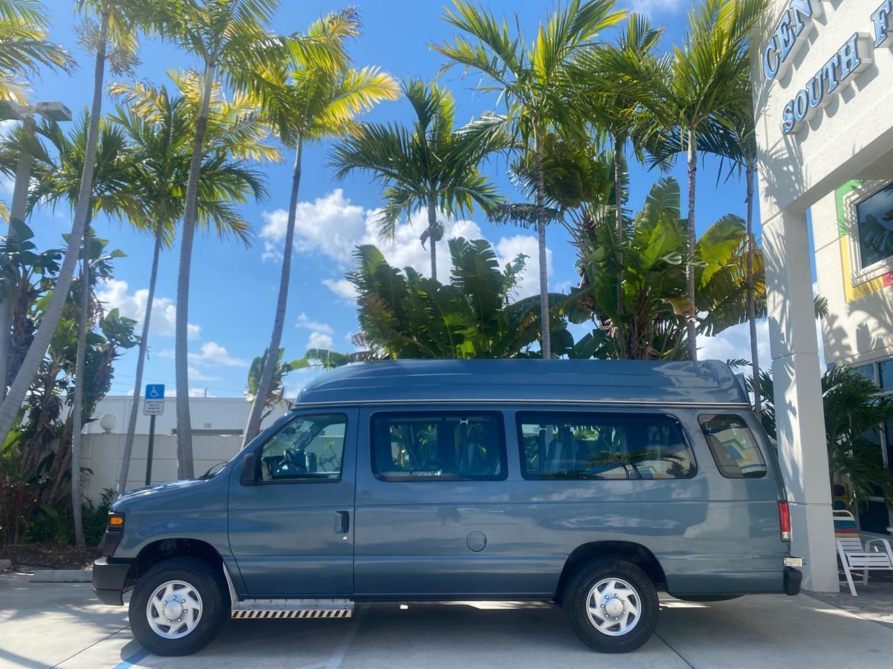 2014 Ford Econoline E 350 HI TOP HANDICAP VAN LOW MILES 34,875 1 OWNER Pompano Beach FL