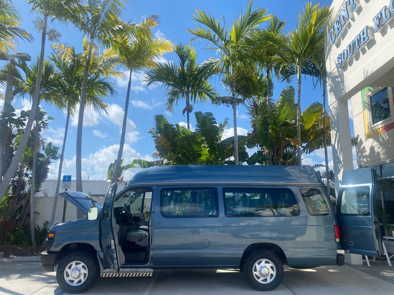 2014 Ford Econoline E 350 HI TOP HANDICAP VAN LOW MILES 34,875 1 OWNER Pompano Beach FL