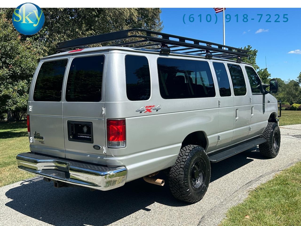 2014 Ford Econoline Wagon EXT Quigley 4x4 XLT E350 V10 Overland Setup West Chester PA
