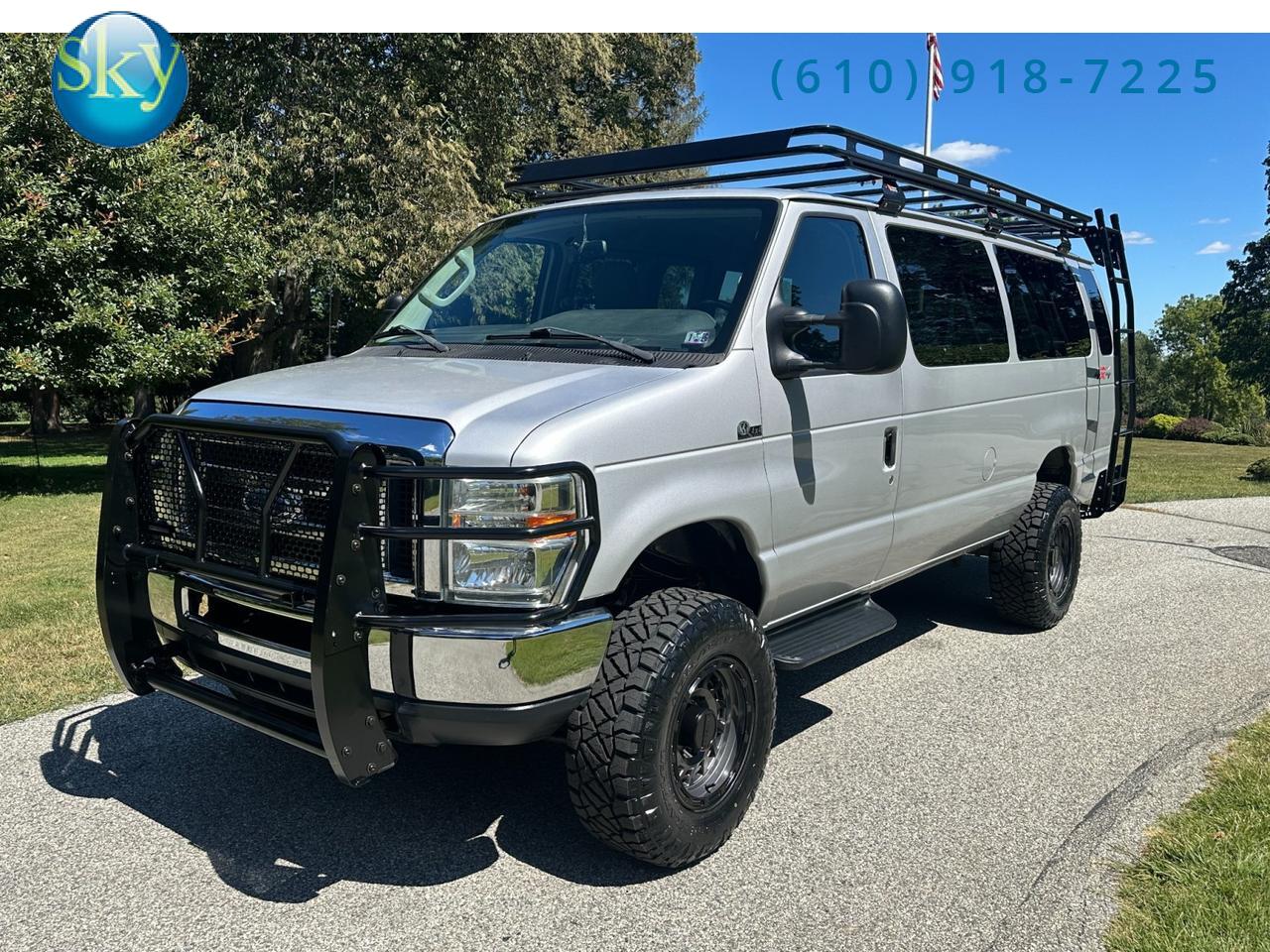 2014 Ford Econoline Wagon EXT Quigley 4x4 XLT E350 V10 Overland Setup West Chester PA