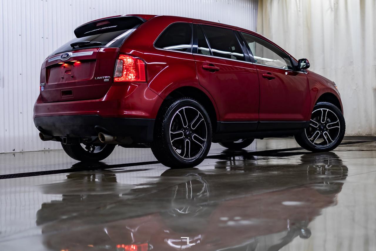 2014 Ford Edge AWD Limited Leather Roof Nav BCam Red Deer AB