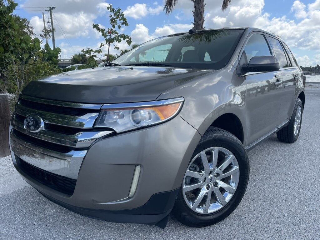 2014 Ford Edge LIMITED~CLEAN CARFAX~LEATHER SEATS~NAVIGATION~POWER DRIVER SEAT WITH MEMORY~DUAL ZONE CLIMATE CONTROL~ONLINE FINANCE AND SHIPPING AVAILABLE!!!! Sarasota FL