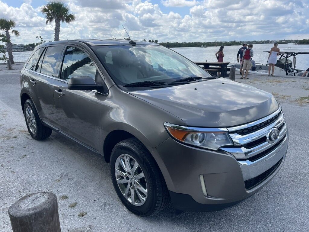2014 Ford Edge LIMITED~CLEAN CARFAX~LEATHER SEATS~NAVIGATION~POWER DRIVER SEAT WITH MEMORY~DUAL ZONE CLIMATE CONTROL~ONLINE FINANCE AND SHIPPING AVAILABLE!!!! Sarasota FL