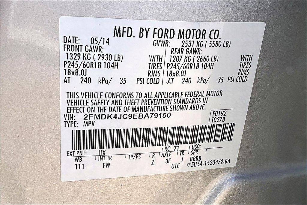2014 Ford Edge SEL OR
