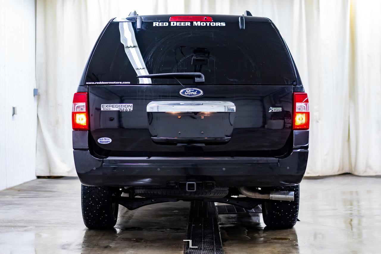 2014 Ford Expedition Max AWD Limited Leather Roof Nav BCam Red Deer AB