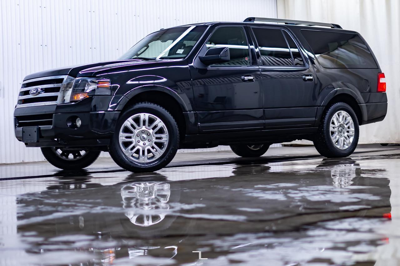 2014 Ford Expedition Max AWD Limited Leather Roof Nav BCam Red Deer AB