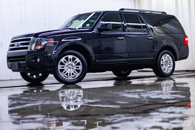 2014 Ford Expedition Max AWD Limited Leather Roof Nav BCam Red Deer AB