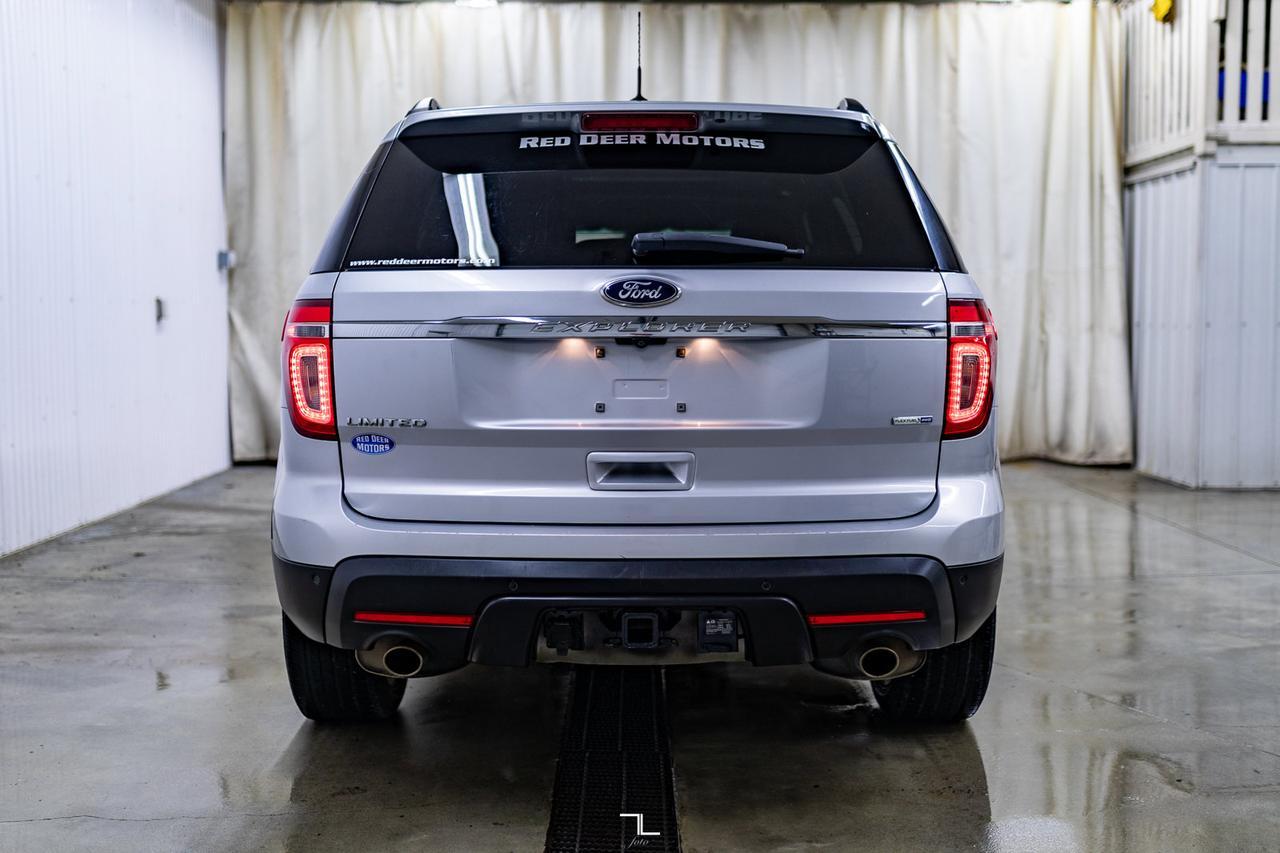 2014 Ford Explorer AWD Limited Leather Roof Nav BCam Red Deer AB