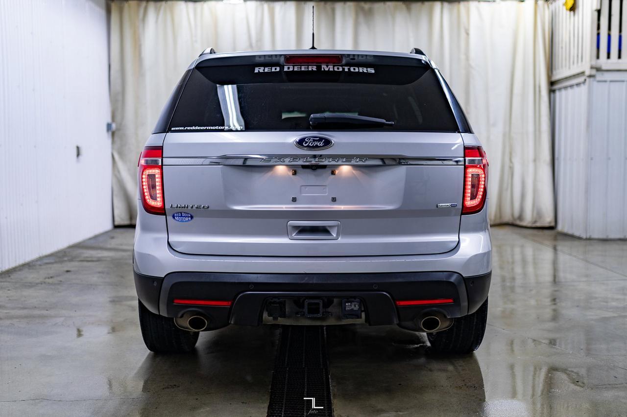 2014 Ford Explorer AWD Limited Leather Roof Nav BCam Red Deer AB
