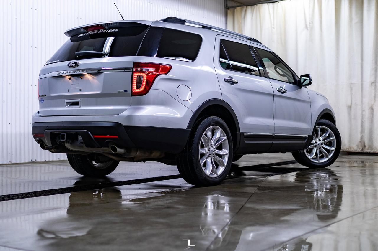 2014 Ford Explorer AWD Limited Leather Roof Nav BCam Red Deer AB
