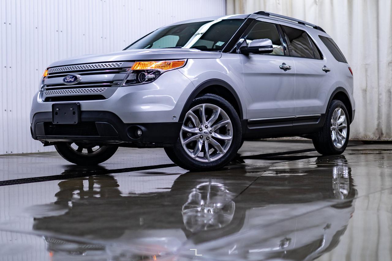 2014 Ford Explorer AWD Limited Leather Roof Nav BCam Red Deer AB