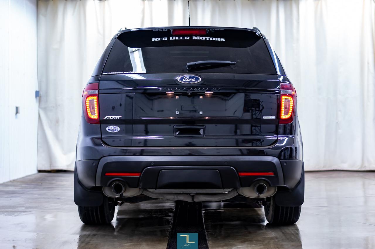 2014 Ford Explorer AWD Sport Leather Roof Nav BCam Red Deer AB