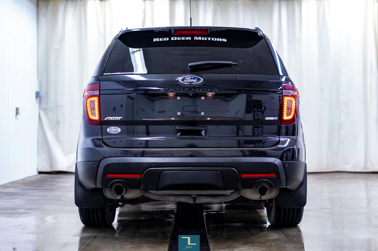 2014 Ford Explorer AWD Sport Leather Roof Nav BCam Red Deer AB