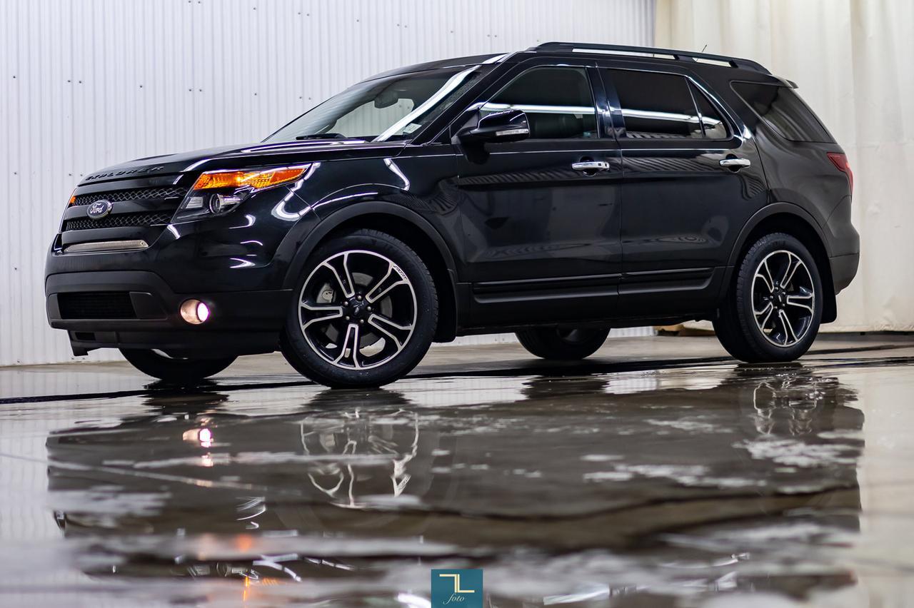 2014 Ford Explorer AWD Sport Leather Roof Nav BCam Red Deer AB