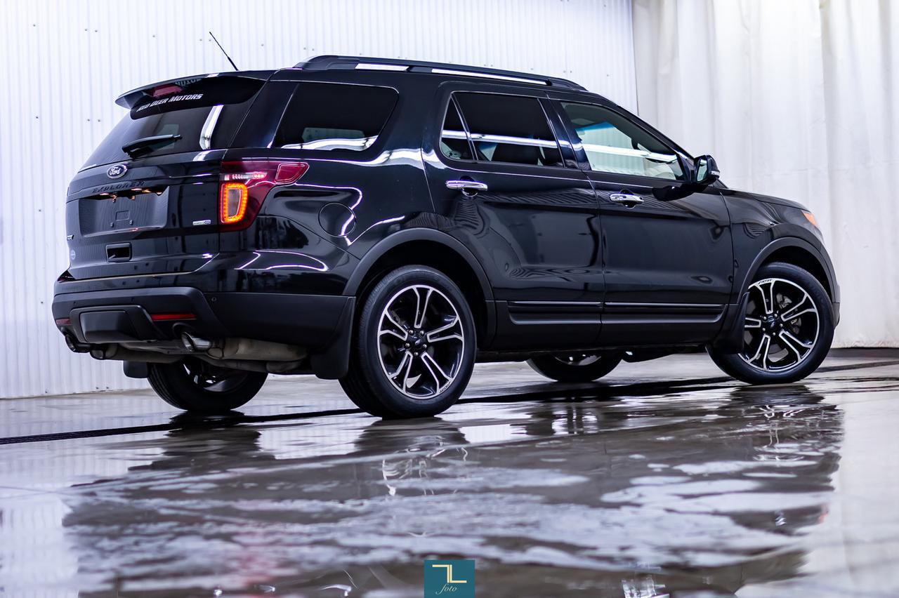 2014 Ford Explorer AWD Sport Leather Roof Nav BCam Red Deer AB