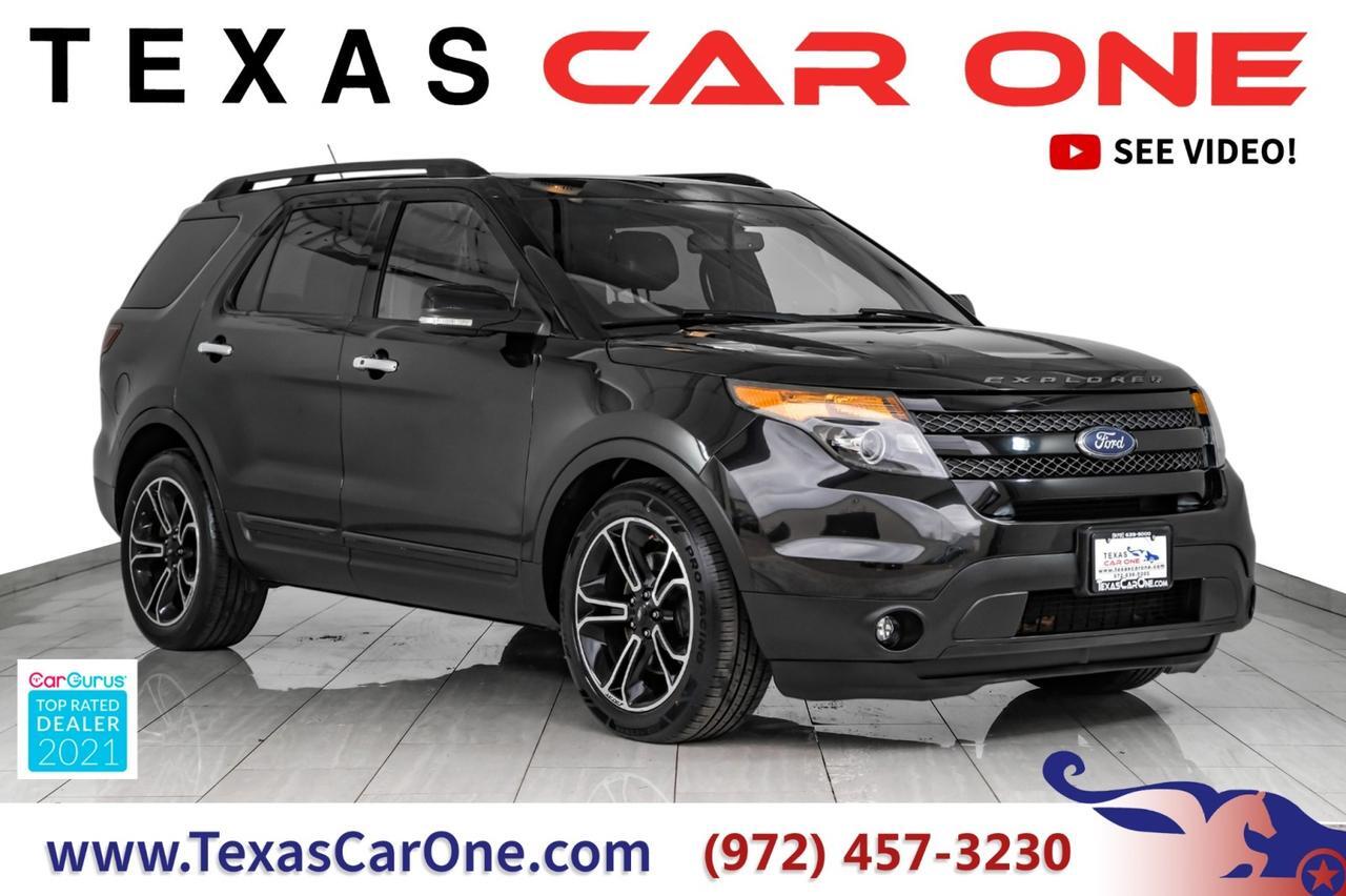 2014 Ford Explorer SPORT 4WD BLIND SPOT NAVIGATION PANORAMA LEATHER HEATED SEATS RE