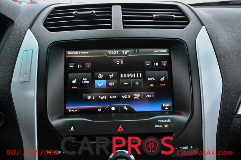 2014 Ford Explorer XLT - 4X4 - Power Front Leather Heated Seats - 3rd Row Seats 7 - Bluetooth - Remote Start - Block Heater - Dual Panel Moonroof - Review Camera - Fog Lights - Tow Pkg - 1 Owner Anchorage AK