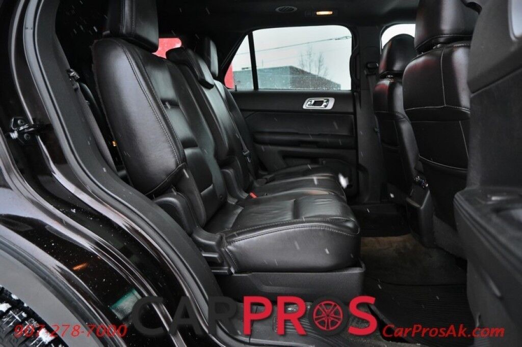 2014 Ford Explorer XLT - 4X4 - Power Front Leather Heated Seats - 3rd Row Seats 7 - Bluetooth - Remote Start - Block Heater - Dual Panel Moonroof - Review Camera - Fog Lights - Tow Pkg - 1 Owner Anchorage AK