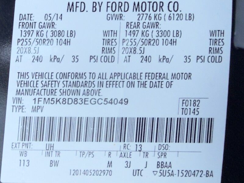 2014 Ford Explorer XLT 4WD Arlington VA