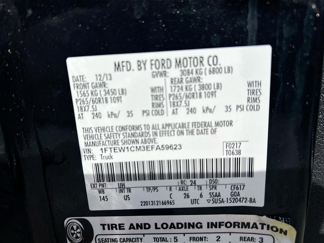 2014 Ford F-150 2WD SuperCrew STX Venice FL