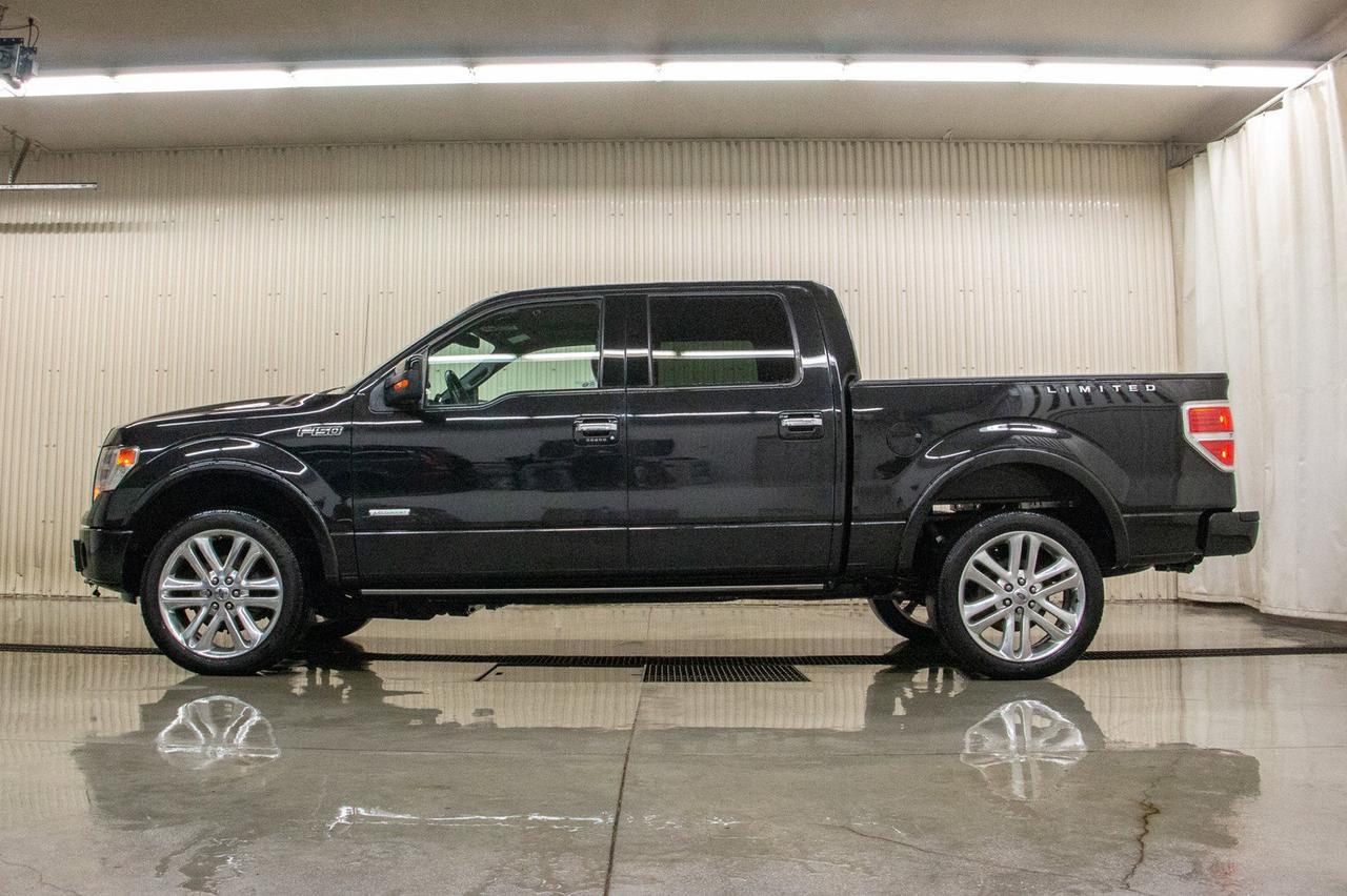 2014 Ford F-150 4x4 Crew Cab Limited Leather Roof Nav Red Deer AB