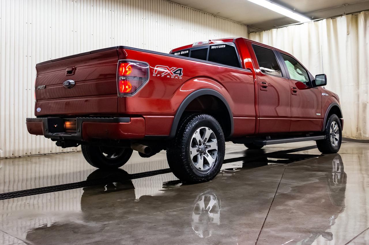 2014 Ford F-150 4x4 Super Crew FX4 Leather Roof Nav BCam Red Deer AB