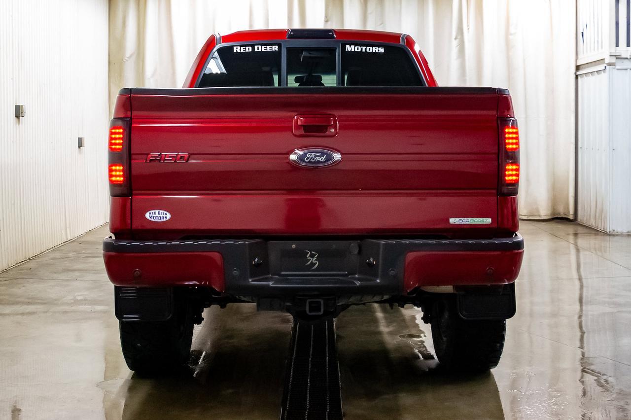 2014 Ford F-150 4x4 Super Crew FX4 Lift Leather Nav BCam Red Deer AB