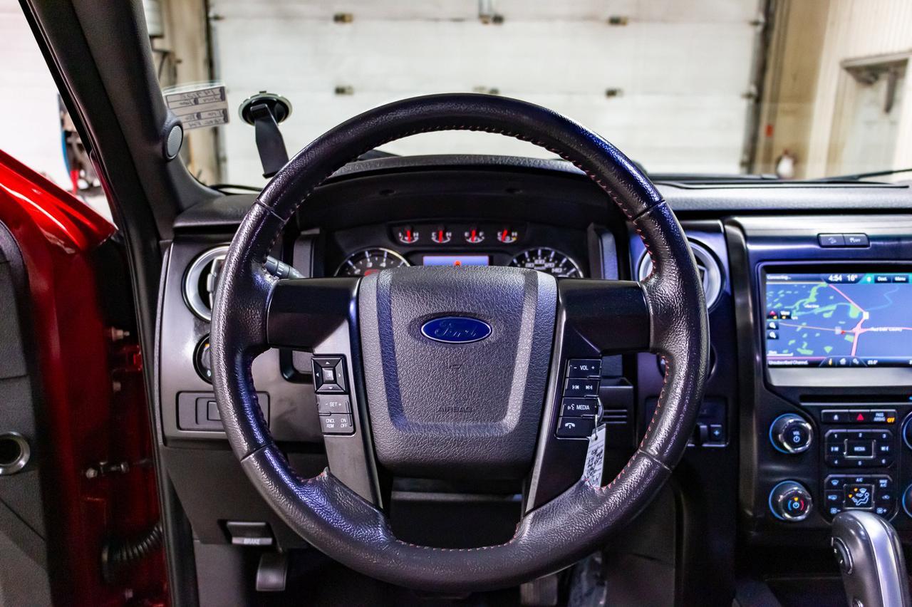 2014 Ford F-150 4x4 Super Crew FX4 Lift Leather Nav BCam Red Deer AB